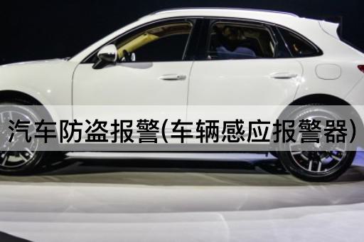 汽车防盗报警(智能车辆监控系统)