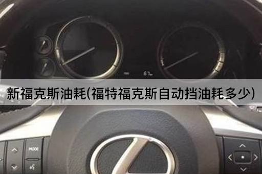 新福克斯油耗(福特福克斯自动挡油耗多少)
