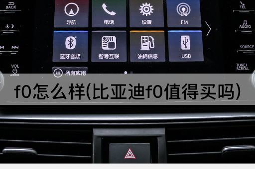 f0怎么样(比亚迪f0值得买吗)
