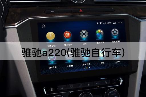 骓驰a220(骓驰自行车)