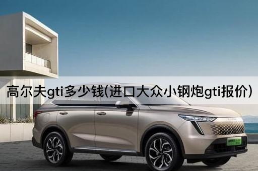 高尔夫gti多少钱(进口大众小钢炮gti报价)