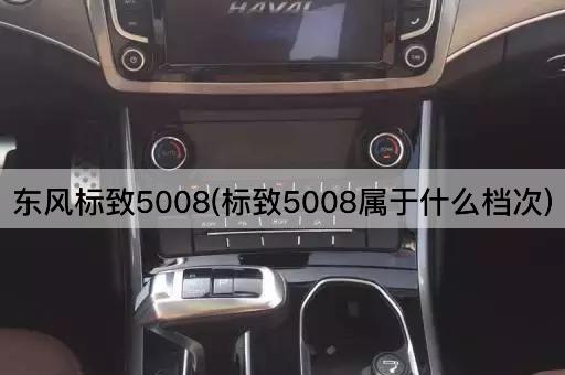 东风标致5008(标致5008属于什么档次)
