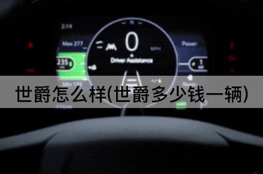 世爵怎么样(世爵多少钱一辆)