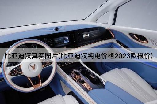比亚迪汉真实图片(比亚迪汉纯电价格2023款报价)