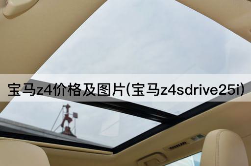 宝马z4价格及图片(宝马z4sdrive25i)